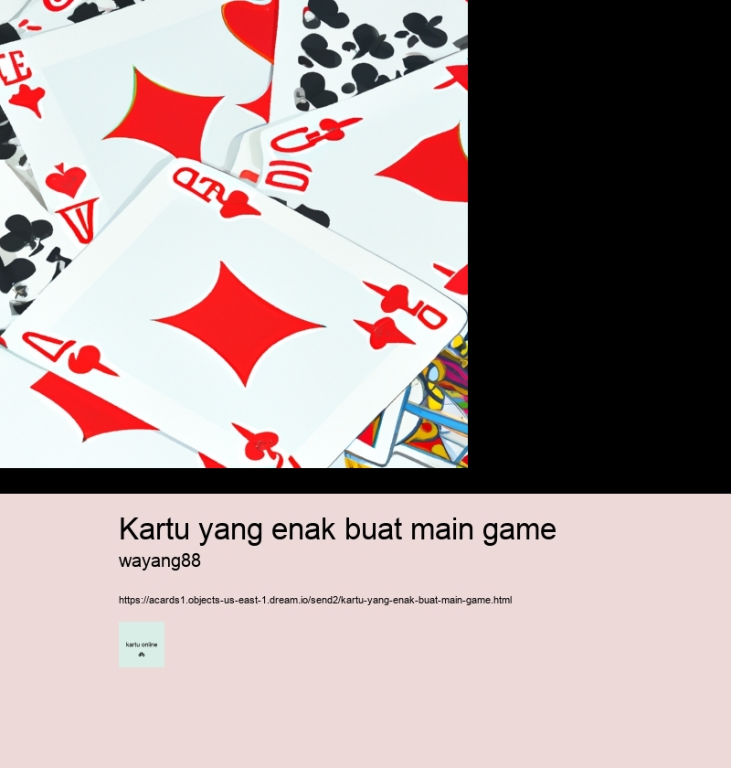 kartu yang enak buat main game